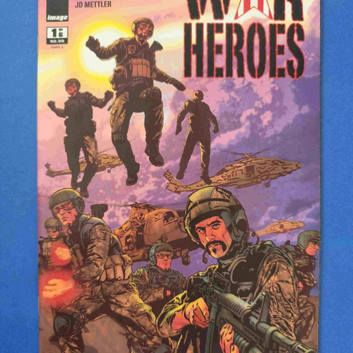 Image War Heroes comic used, grade VF or above