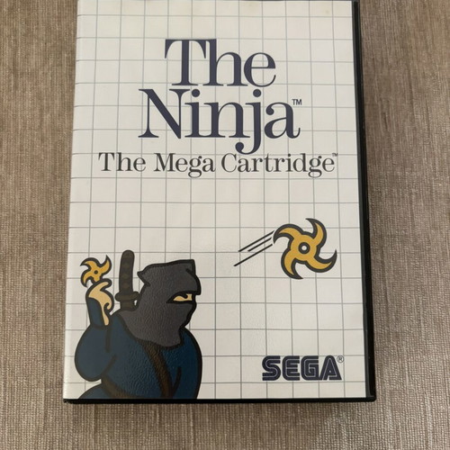 The Ninja Sega Master System game, complete