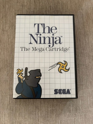 The Ninja Sega Master System game, complete
