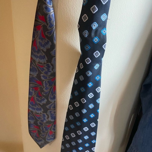 Vintage silk ties used