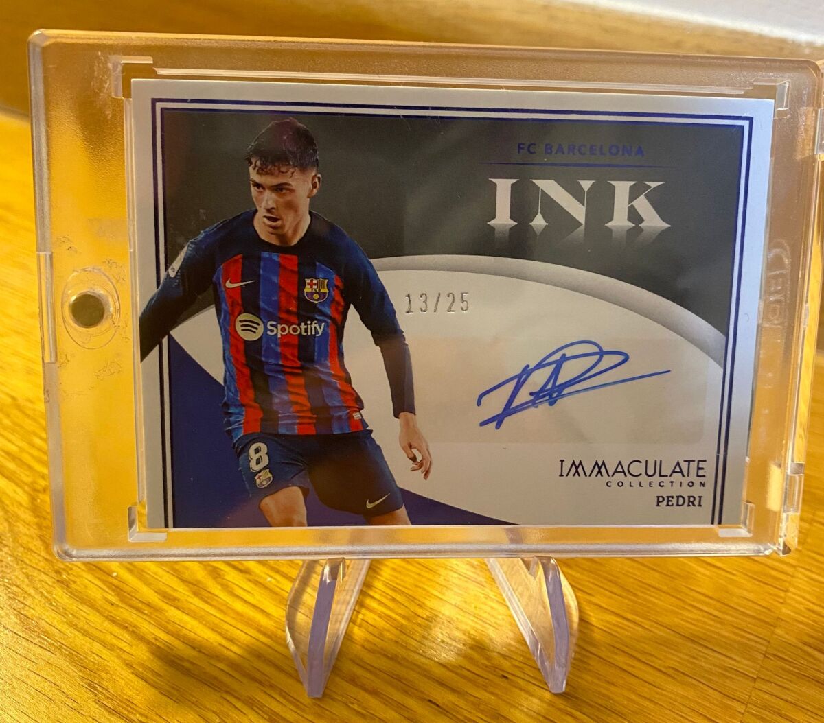 Pedri Auto Card Panini Immaculate… - € 180,00 - Vendora.cy Pedri Auto Card Panini Immaculate… - € 180,00 - Vendora.cy