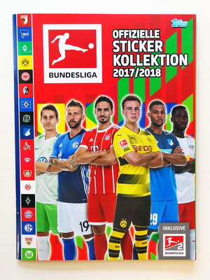 Topps Bundesliga 2017-18 100% συμπληρωμένο μεταχειρισμένο