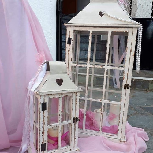 Set of 3 used lanterns