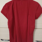 Armani Jeans women's blouse used, red, cotton, size XL