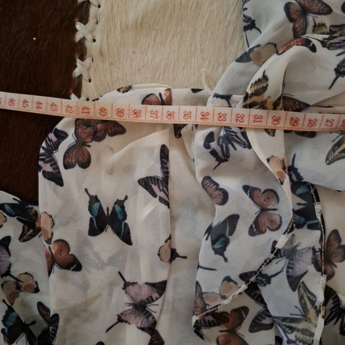 Ted Baker Butterfly blouse beige, like new, size M