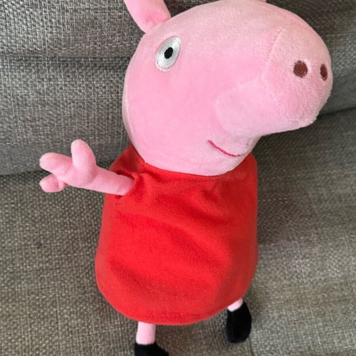 Peppa Pig plush like new 20 cm with books gift