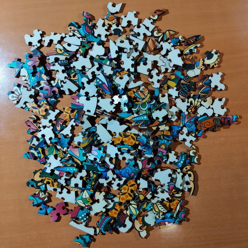 Innovakids Cat wooden puzzle, 240 pieces, irregular shape