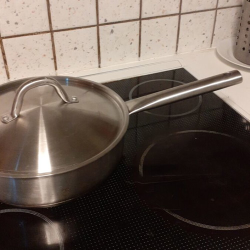 IKEA stainless steel frying pan, 25.5 cm diameter