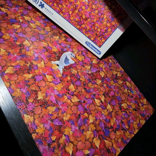 Frozen II Disney puzzle 1000 pieces used