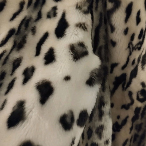 Eco fur coat like new, excellent quality, size L-XXL