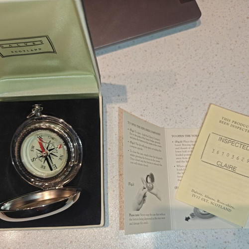 Compass new with certificates, collectible