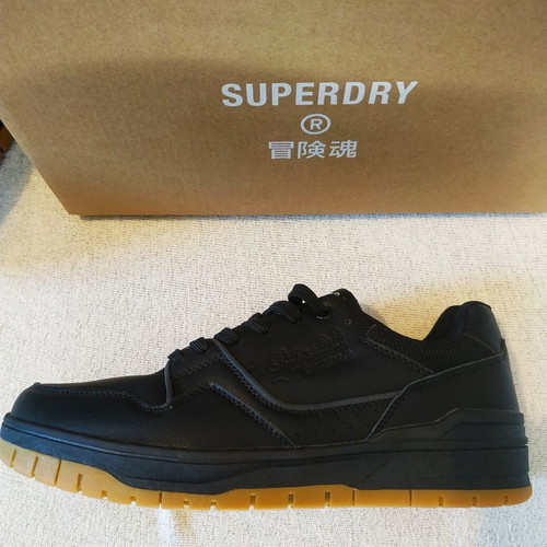 Superdry men's casual shoes size 43 new black