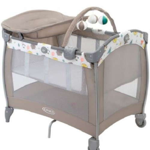 Graco playpen new with anatomical mattress and music
