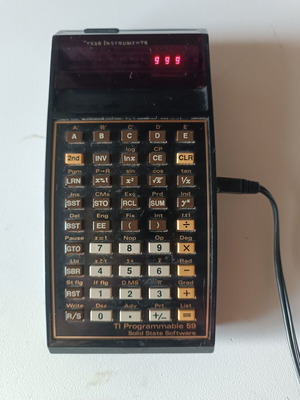 TI-59 Programmable Calculator by Texas Instruments like new