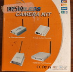 Wireless Camera Kit 2.4GHz security system like new