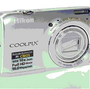 Nikon Coolpix S6300 - Ασημί