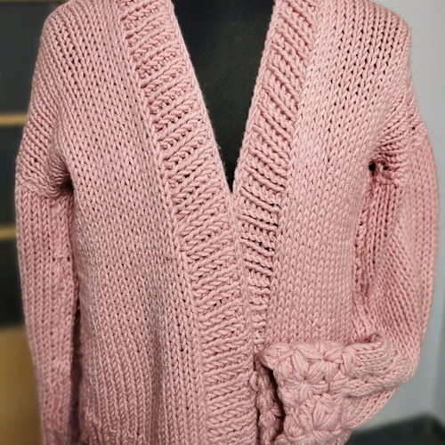 Handmade knitted clothes