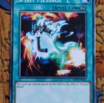Spirit Message "L" Continuous Spell κάρτα σαν καινούργιο