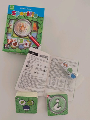 Specific educational card game new