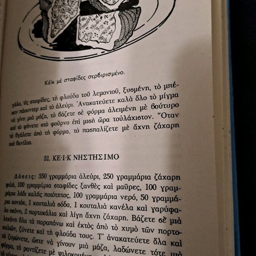 Vintage Οδηγός Μαγειρικής «ΑΓΚΥΡΑ» μεταχειρισμένος (1980)