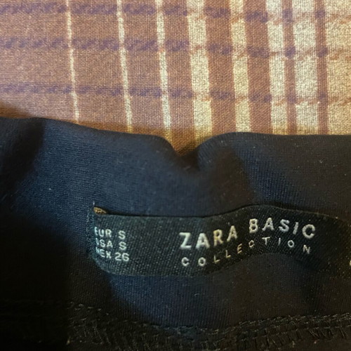 Zara leggings used, size S with decorative zippers