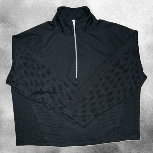 Spyder Active Quarter Zip Pullover black, like new, size XL