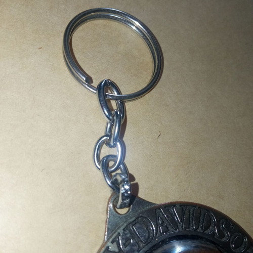 Harley Davidson Willie G Skull keychain used