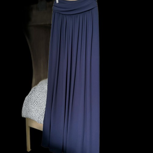Zini blue elegant long skirt like new, size S