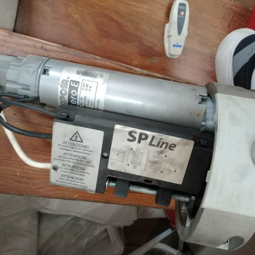Motor for roller shutters with remote control, set of 2