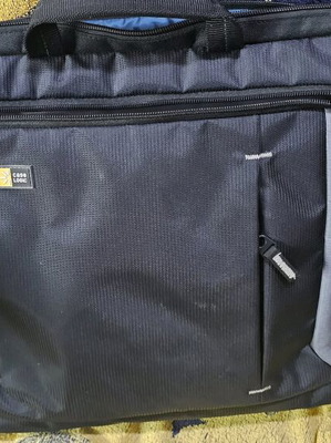 Case Logic Laptop Bag like new, black and gray, fits up to 15.6 inches