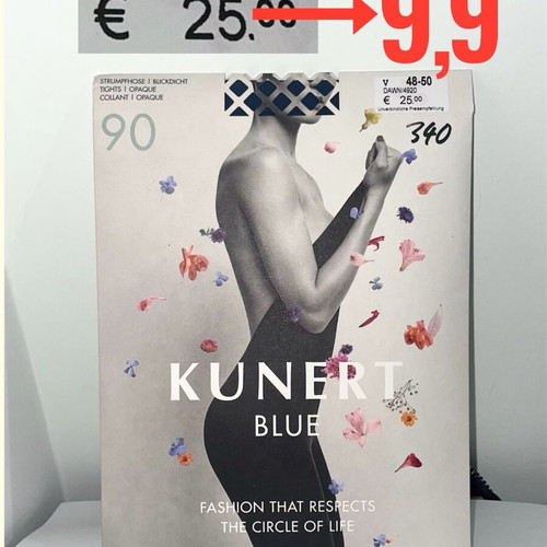 Kunert Blue XXL Tights new, opaque and matt