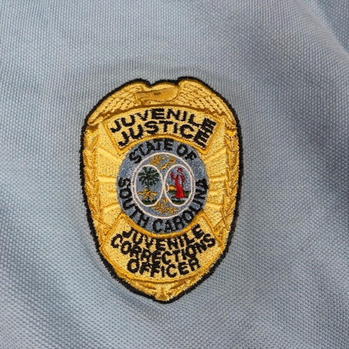 Designlab Police Uniform USA Polo Shirt 2XL like new, blue