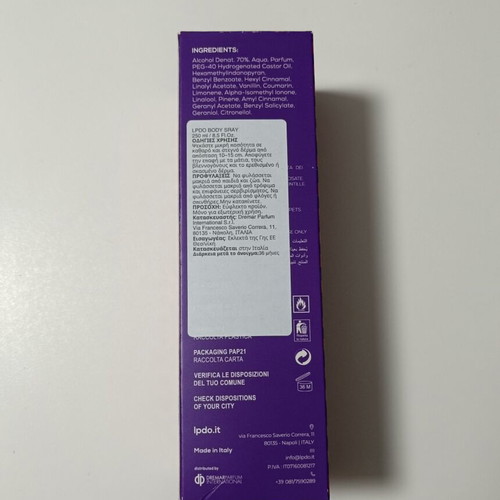 LPDO Cotton Candy Body Spray 250ml new, Pink Sugar dupe