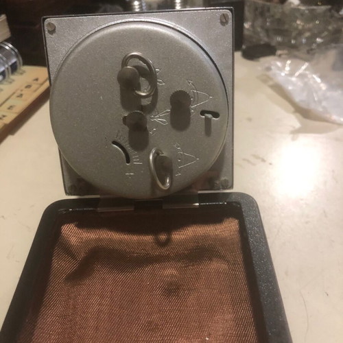 Travel clock old used