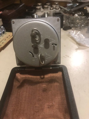 Travel clock old used