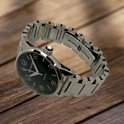 Mont Blanc Automatic 42mm σαν καινούργιο με ζαφείρι κρύσταλλο και κουτί