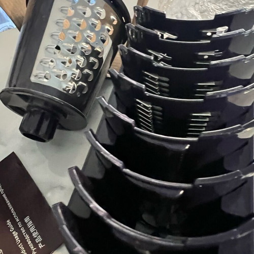 Vegetable and fruit cutter new with multiple attachments