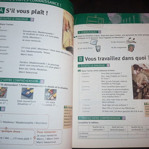 Objectif EXPRESS French book like new with CD
