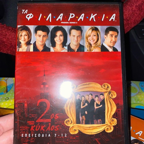 Friends DVD used, 5 discs, seasons 2-4