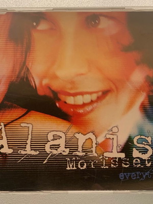 Alanis Morissette Everything CD single used, 2-track promo