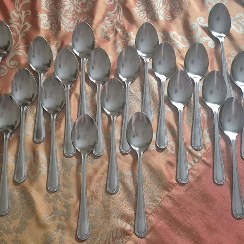Soup spoons new, set of 24 pieces