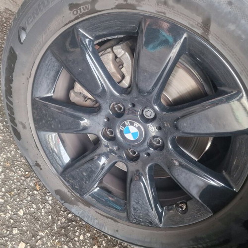 BMW 17" genuine black rims with Hankook Ventus tires like new