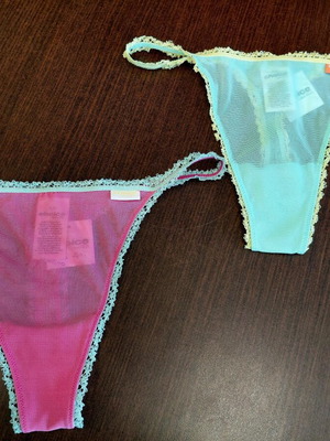 Calvin Klein women's thong No S, new, set of two