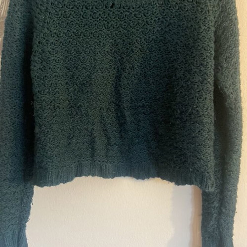 Blouse used, size M, green