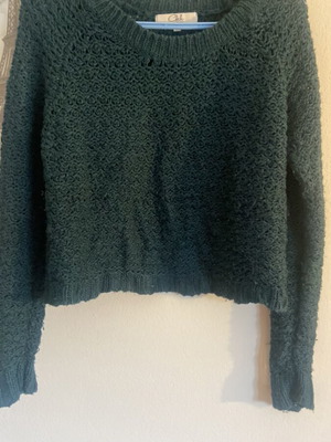 Blouse used, size M, green
