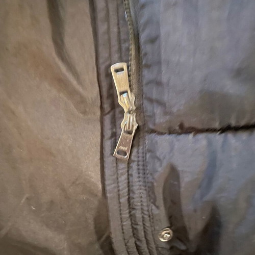 Puffer jacket Only long like new, black, size L