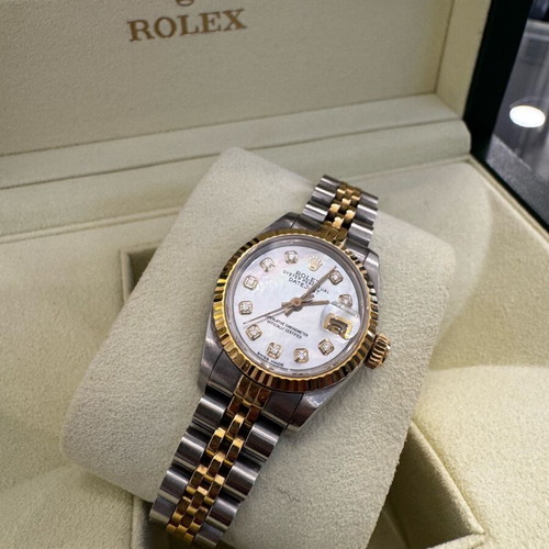 Rolex Datejust 26mm ladies used with Mop dial and full set