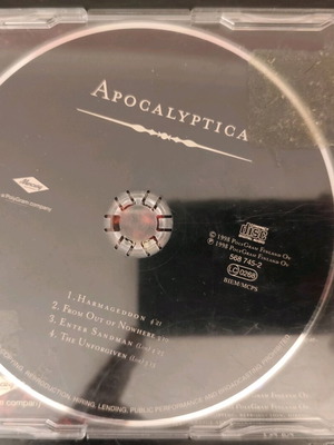 Apocalyptica Harmageddon single used