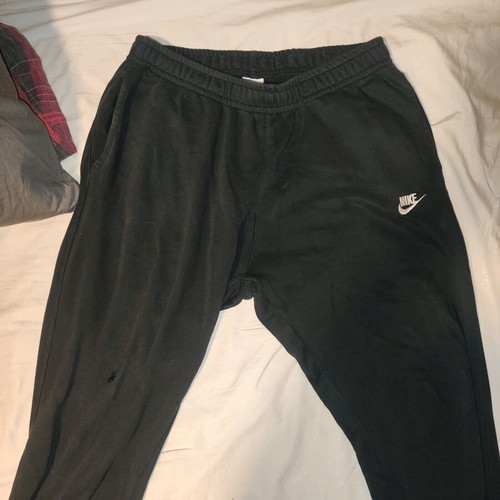 Nike black sweatpants large like new