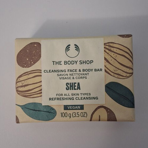 The Body Shop Shea Cleansing Face & Body Bar 100g